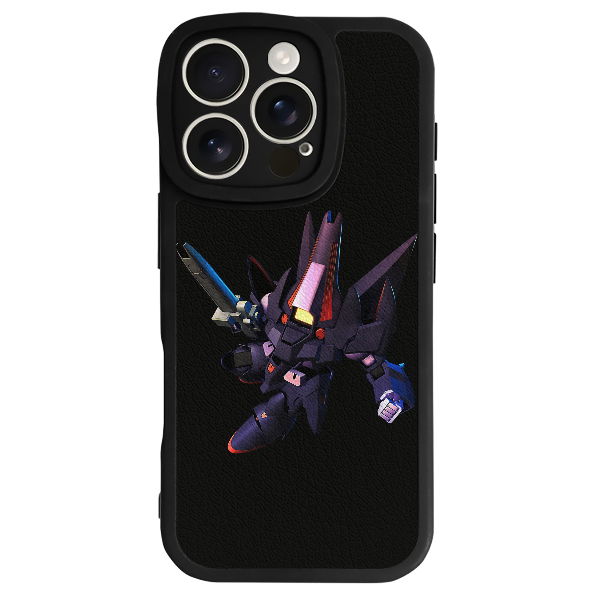 （画像用） 機動戦士ガンダム Mobile Suit Gundam 【iPhone 16シリーズ対応】シリコンスマホケース（レザー調） 材質：シリコン